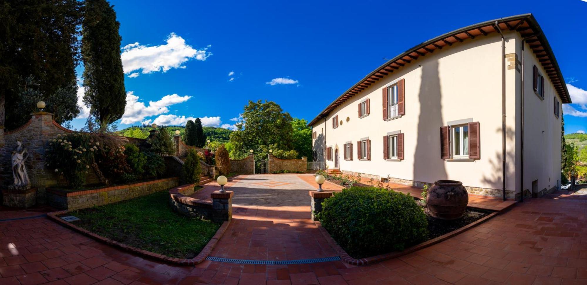 Villa D'Epoca Carniani Арецо Екстериор снимка